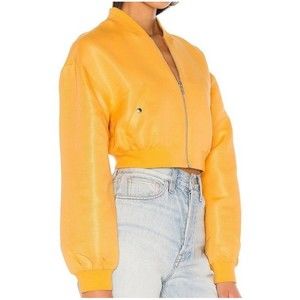 Orange Creme Short Jacket Set